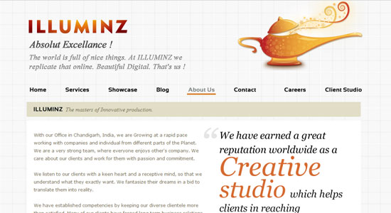 Experience About Us Pages of Some Highly Creative Designers Website 4