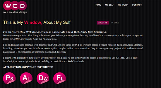 Experience About Us Pages of Some Highly Creative Designers Website 6