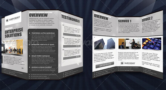 15 Most Attractive Brochure Design to Inspire You 11