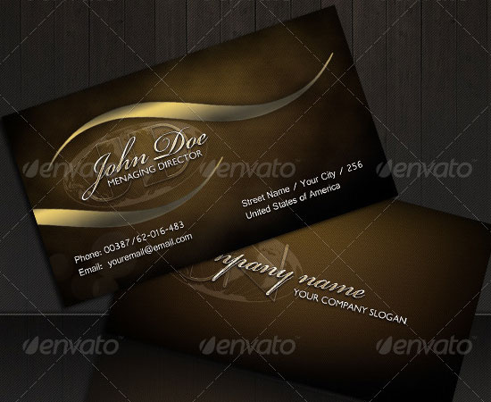 10 Most Attractive Business Cards Design for Inspiration 6