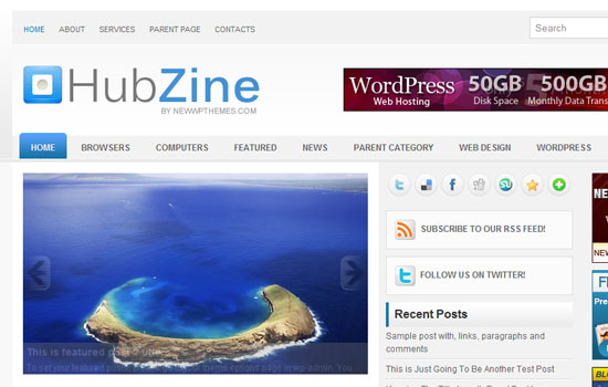 20 Beautiful Wordpress Themes for Free Download 13