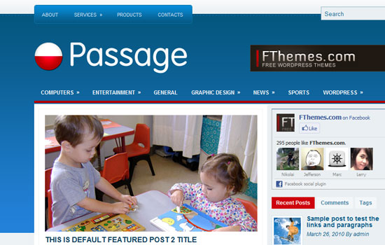 20 Beautiful Wordpress Themes for Free Download 14