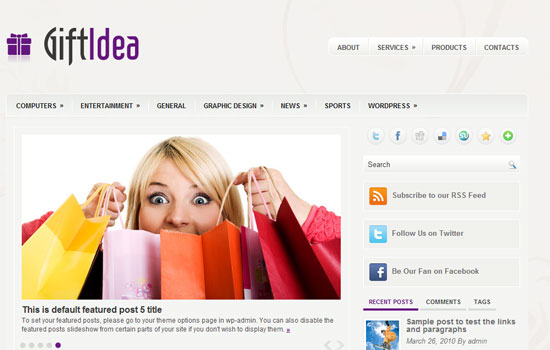 20 Beautiful Wordpress Themes for Free Download 3