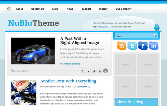 20 Beautiful Wordpress Themes for Free Download 4