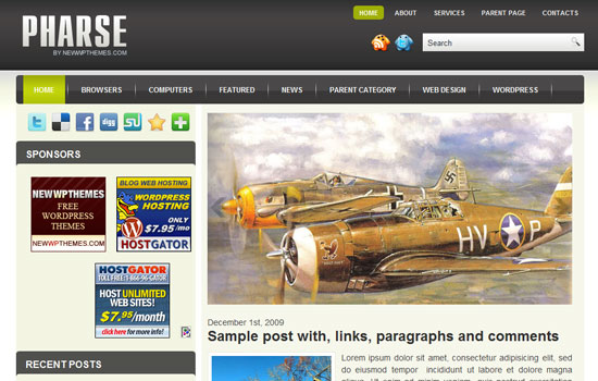 20 Beautiful Wordpress Themes for Free Download 7