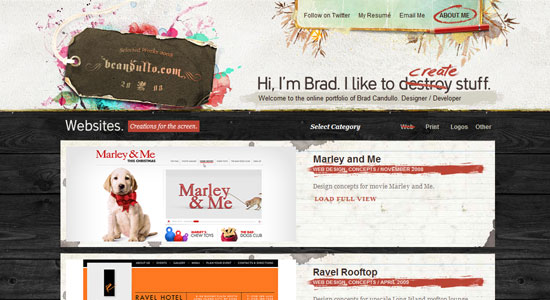 30 Creative Portfolio Designs to Inspire Designers 12