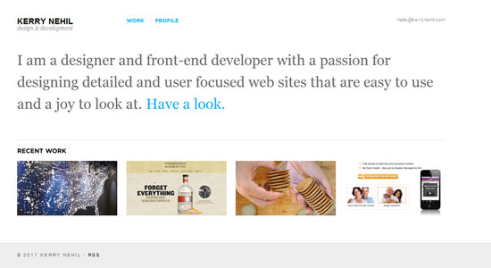 30 Creative Portfolio Designs to Inspire Designers 22