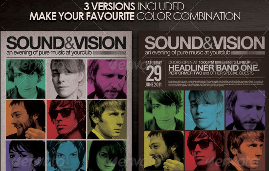 15 Beautiful Poster Design with Editable Source Files 6