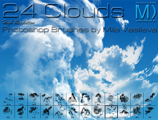 20 Free Useful Water and Cloud Brushes resource for Photoshop Users 10