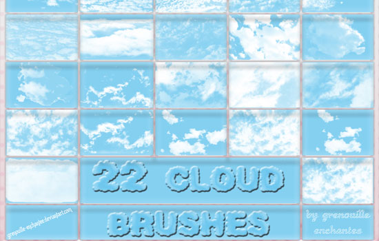 20 Free Useful Water and Cloud Brushes resource for Photoshop Users 18