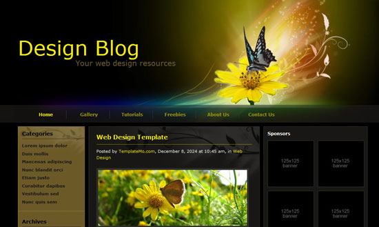 40 High Quality Free XHTML/CSS Web Template for Developers 12