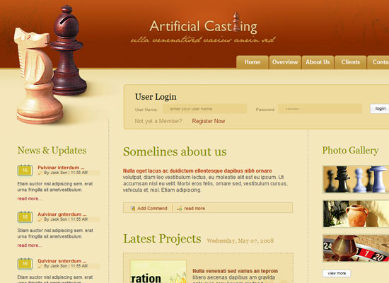 40 High Quality Free XHTML/CSS Web Template for Developers 2