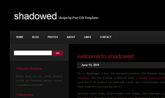 40 High Quality Free XHTML/CSS Web Template for Developers 24