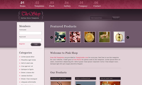40 High Quality Free XHTML/CSS Web Template for Developers 9
