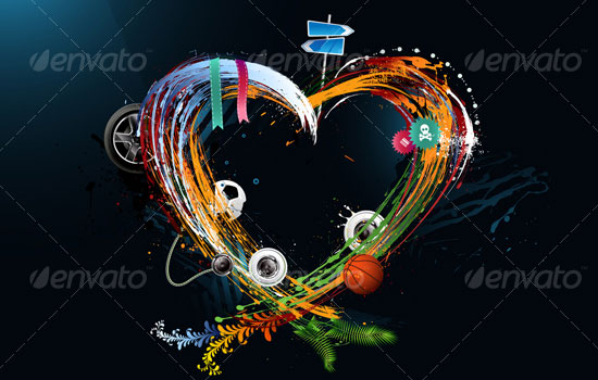 10 Attractive Postcard Design with Source File 1