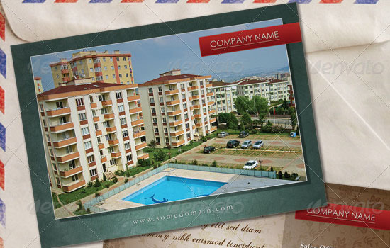 10 Attractive Postcard Design with Source File 2
