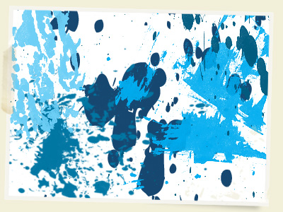 10 Set of Splatter, Spray and Watercolor Free Photoshop Brushes 2