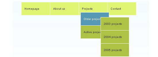 25 Beautifully Created CSS and jQuery Menu Tutorial 5