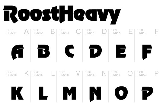 20 Free Fonts for Logo and Title 6