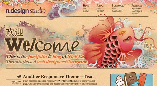 20 Creative Design of Freelance Portfolio 9