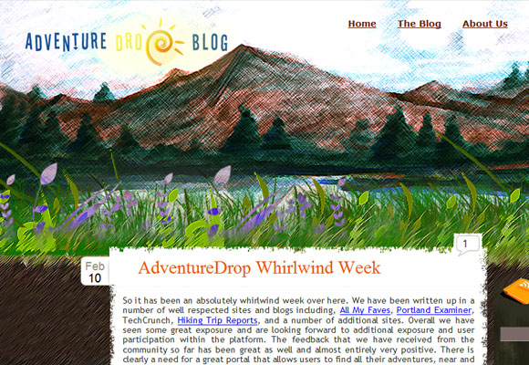 20 Beautiful Nature Inspired Websites 10