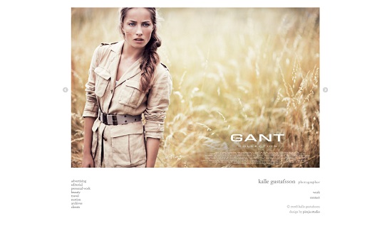 Beautiful Photography Portfolio Designs 1