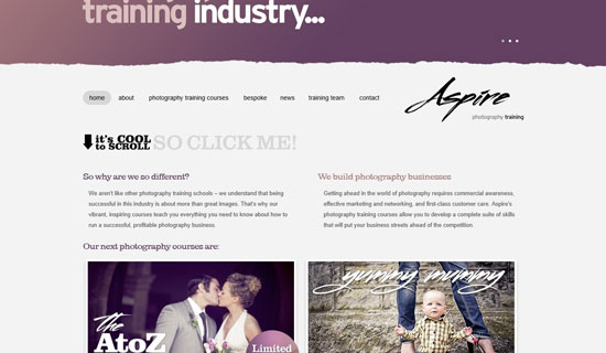 Beautiful Photography Portfolio Designs 15