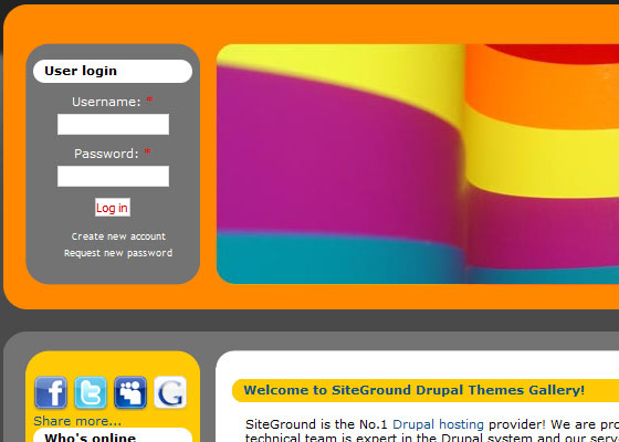 20 Beautiful and Creative Free Drupal Themes 3