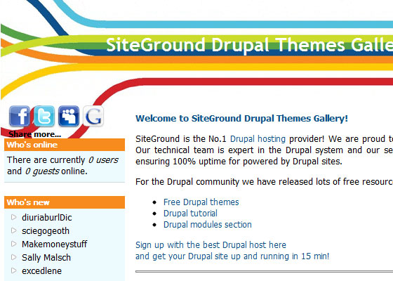 20 Beautiful and Creative Free Drupal Themes 5