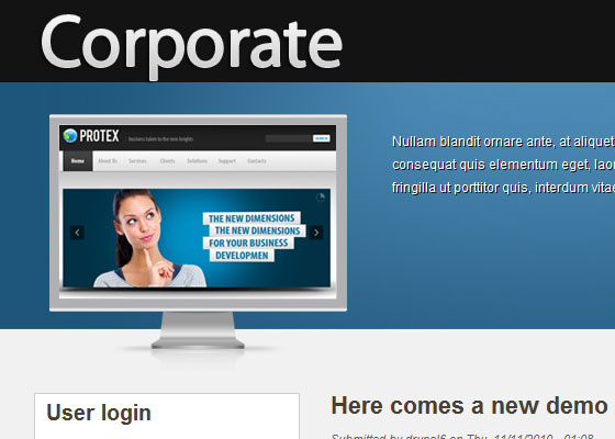 20 Beautiful and Creative Free Drupal Themes 9