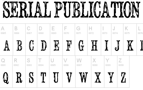 20 Useful Grunge Free Fonts for Web Designers 13
