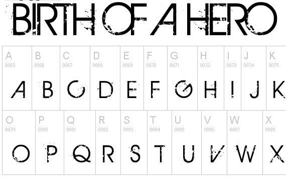 20 Useful Grunge Free Fonts for Web Designers 14