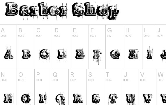 20 Useful Grunge Free Fonts for Web Designers 17