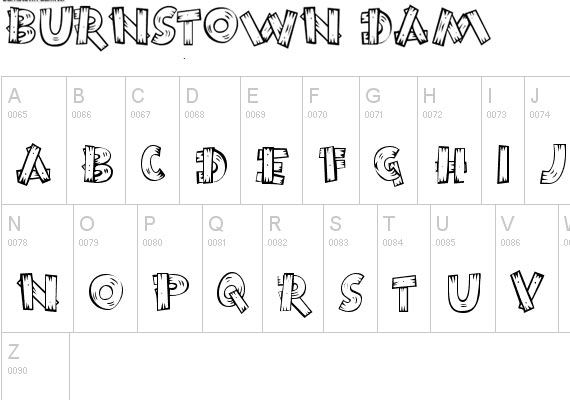 20 Useful Grunge Free Fonts for Web Designers 5