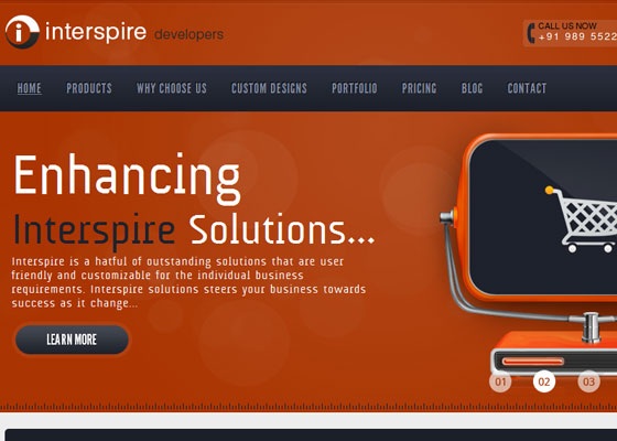 20 Beautifully Colored and Layout Web Design 11