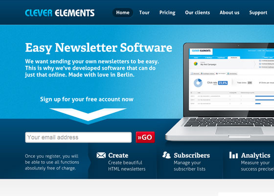 20 Beautifully Colored and Layout Web Design 4