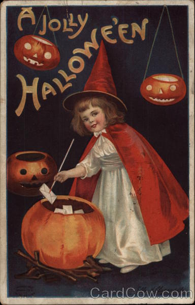 20 Amazing Halloween Postcard Design 12