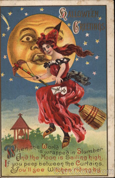 20 Amazing Halloween Postcard Design 13