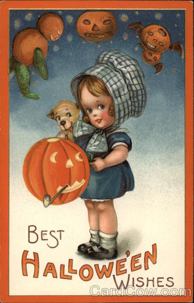 20 Amazing Halloween Postcard Design 14