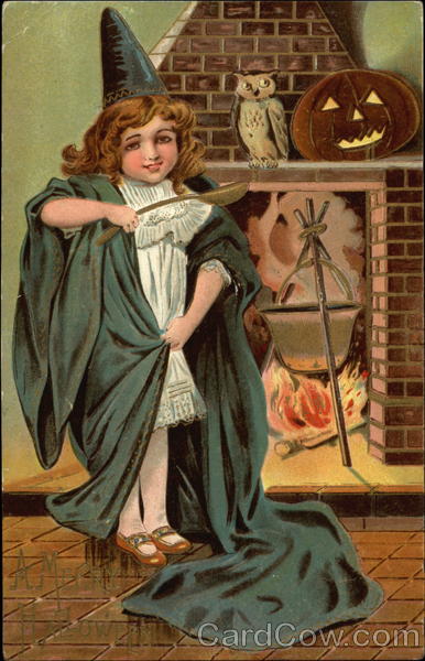 20 Amazing Halloween Postcard Design 16