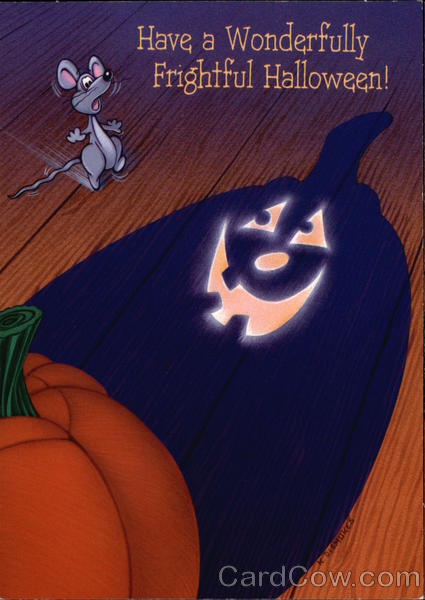 20 Amazing Halloween Postcard Design 4