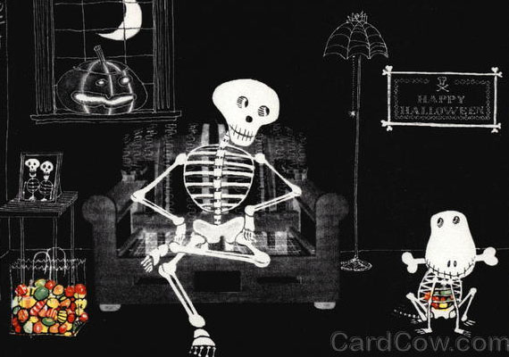 20 Amazing Halloween Postcard Design 5