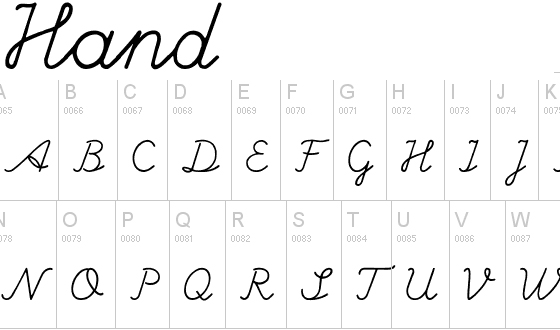 10 Excellent Free Handwritten Fonts 8
