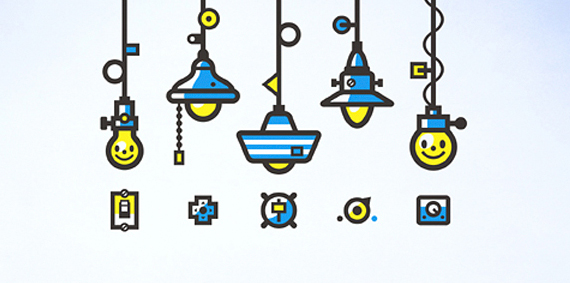 Creative Sticker Design Collection to Inspire Designers 11