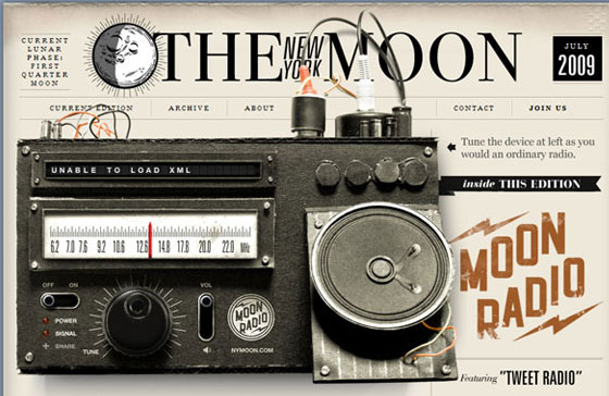 20 Excellent Examples of using Typography in Web Design 1