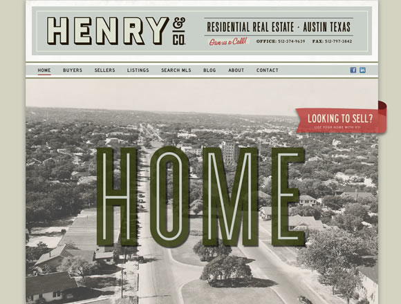 20 Excellent Examples of using Typography in Web Design 11