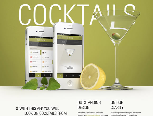 20 Excellent Examples of using Typography in Web Design 16