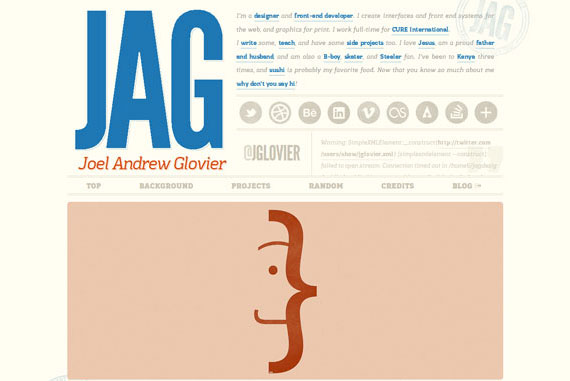 20 Excellent Examples of using Typography in Web Design