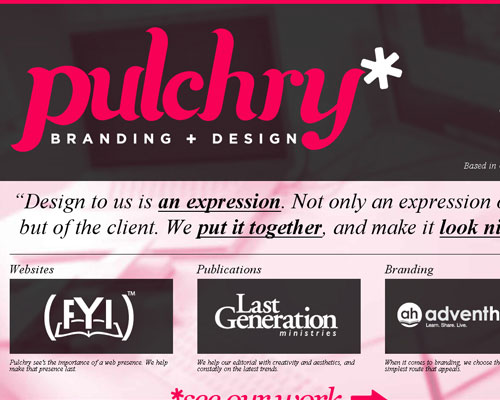 20 Excellent Examples of using Typography in Web Design 6