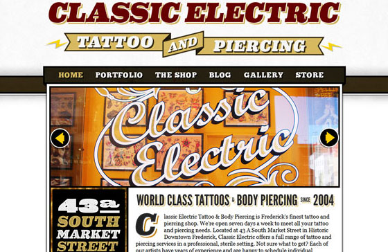 20 Excellent Examples of using Typography in Web Design 7